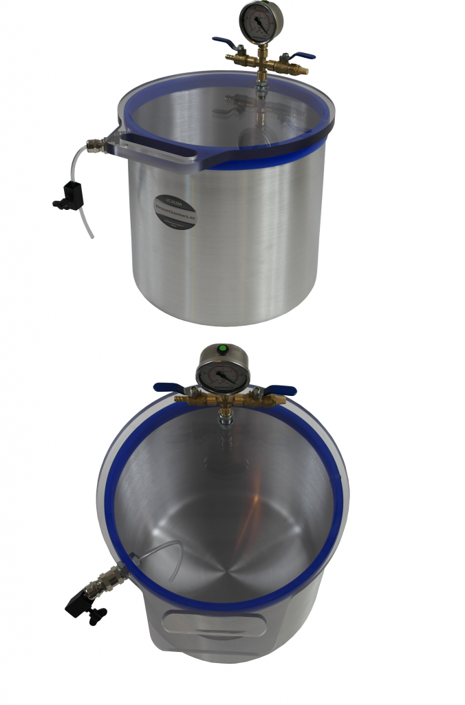 Komora do zalewania próżniowego 20.0l, aluminiowa